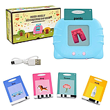 Навчальні картки 224 Монтессорі для вивчення англійської мови кишеньковий алфавіт, фото 9