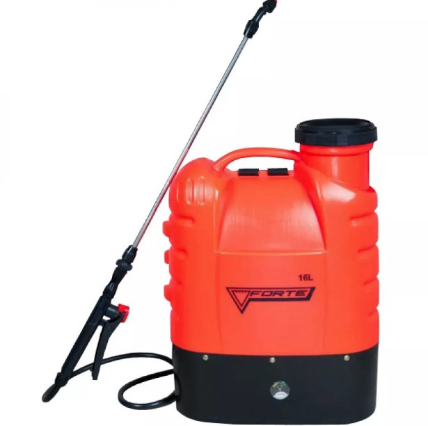 Оприскувач акумуляторний FORTE CL-16A, 16 л, вага 6.5кг, ранцевий, фото 1