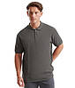 Чоловіча футболка поло темно-сіра 218-GL, фото 3