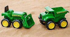 Іграшки для пісочниці John Deere Kids 35874 Трактор та самоскид Набір для гри в піску, фото 6