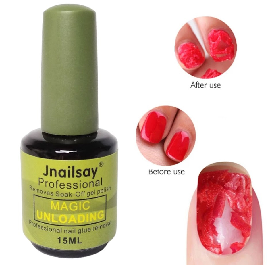 Ремувер (смарт) Jnailsay (Magic Unlouding) для зняття гель лаку, 15 Вт., фото 1