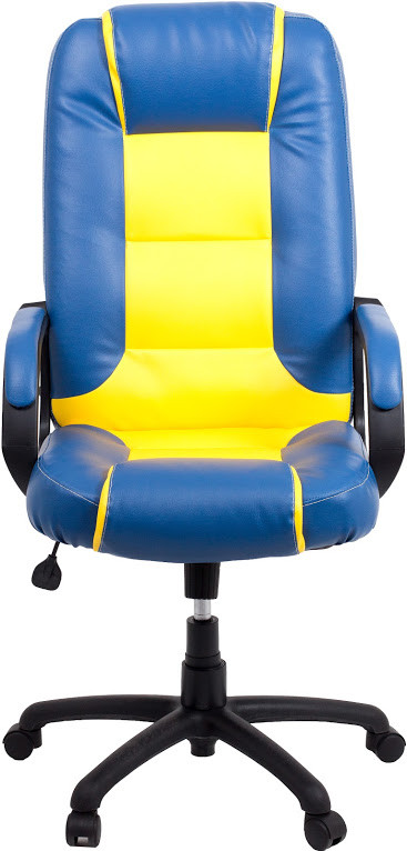 Кресло офисное Челси пластик подлокотники рич механизм Tilt экокожа Неаполь-06/ 55 (Richman ТМ) - фото 2 - id-p348679746