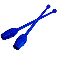 Булавы для художественной гимнастики Lingo GM-4435 цвет синий hr