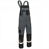 Костюм куртка зимова та напівкомбінезон димісезонний, спецодяг комплект захисний робочий спецівка чоловіча польша, фото 9