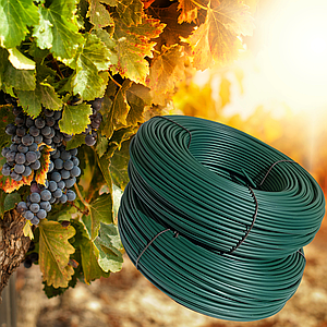 Шпалерний дріт Преміум 2/3.5 мм 100 м для виноградників