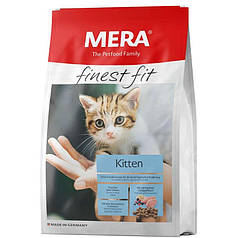 Mera Finest Fit Kitten Корм для кошенят зі свіжим м'ясом птиці та лісовими ягодами без вмісту пшениц 1,5кг