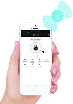 Управління замком SEVEN LOCK SL-7708 зі смартфона з додатка Oji Smart