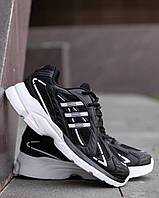 Кроссовки мужские Adidas Responce Black White черные с белым SRV AD067