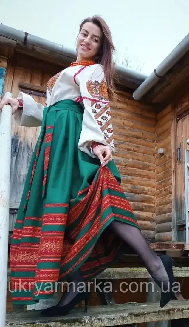 Жіноча ткана плахта "Лагода" довга