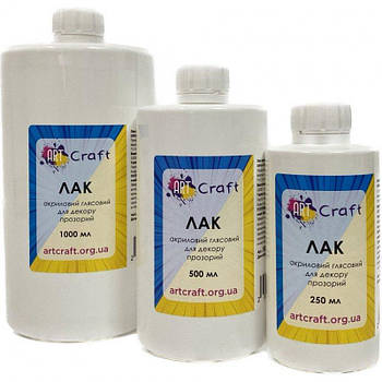 Лак акриловий глянсовий 250 мл 5002-AC
