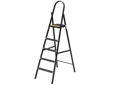 Драбина металева 5 сходинок посилена 150кг SLIM ТМ ALOFT FG