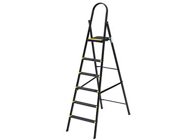 Драбина металева 6 сходинок посилена 150кг SLIM ТМ ALOFT FG