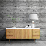 Самоклеюча 3D панель під дерево кольору зебри 2800x700x3мм SW-00001769, фото 8