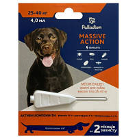 Капли для животных Palladium Massive Action для собак весом 25-40 кг 1/4 мл (4820150205980) p