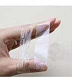 Самоклейні силіконові наклейки двосторонній скотч пластир для фіксації одягу невидимі 36 шт., фото 4