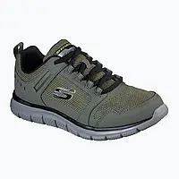 Urbanshop com ua Чоловічі кросівки SKECHERS Track Knockhill оливкові / сірі / чорні РОЗМІРИ ЗАПИТУЙТЕ