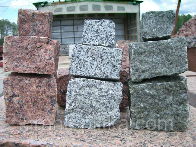 Гранітна брусчатка Жиросвіт, фото 1