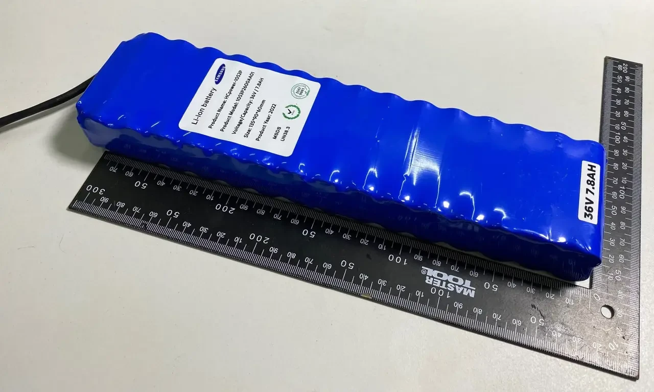 Аккумулятор для электросамоката 36V 7.8ah Батарея для электросамоката ...