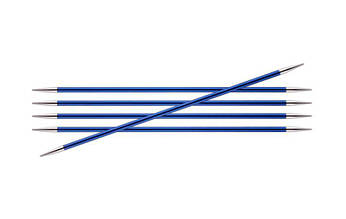 47039 Спиці шкарпеткові Zing KnitPro, 20 см, 4.00 мм