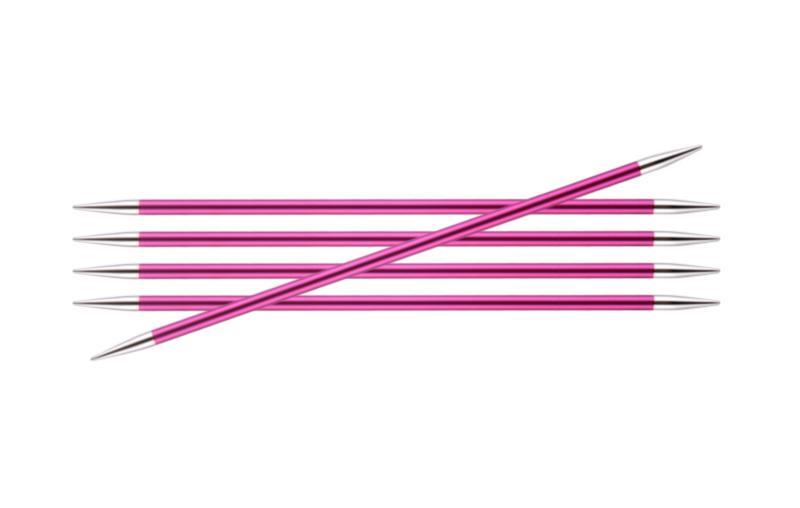 47011 Спиці шкарпеткові Zing KnitPro, 15 см, 5.00 мм