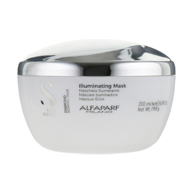 Маска для блиску волосся Alfaparf Milano Semi Di Lino Diamond Illuminating Mask 200 мл