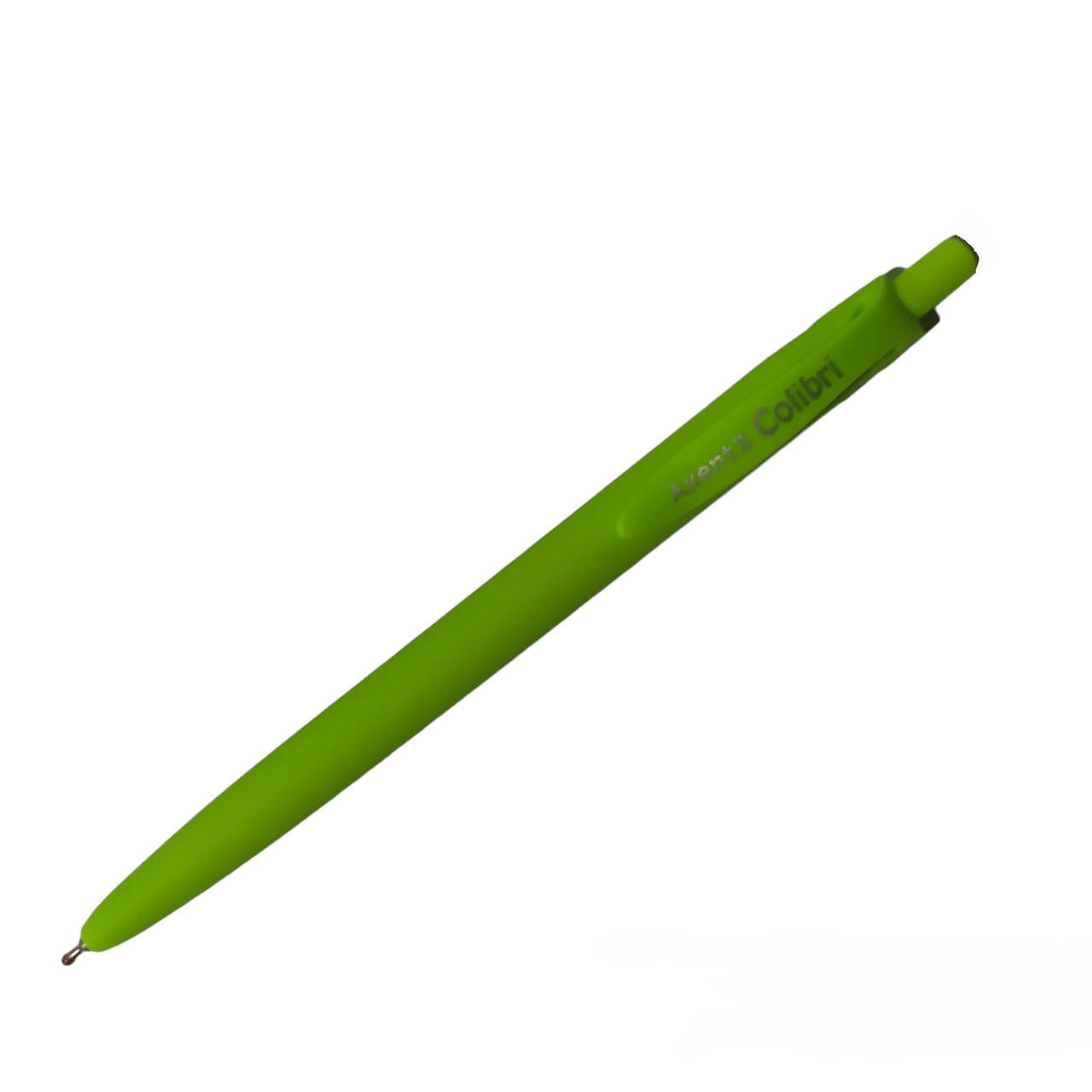 Ручка масляна синя 0,7 мм, Axent Сolibri Green