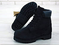 Ботинки Timberland Black осень-зима, осенние ботинки тимберленд осінні черевики тімберленд зимние Timberland