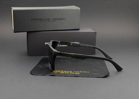 Окуляри чоловічі сонцезахисні Porsche Design поляризаційні (арт. P983) матові, фото 5