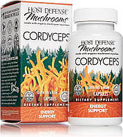 Кордицепс, Cordyceps, Fungi Perfecti, Host Defense, энергетическая поддержка, 120 вегетарианских капсул