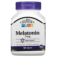 21st Century, Мелатонин, 3 мг, 90 таблеток