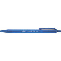 Ручка шариковая Bic Round Stic Clic, синий (bc926376) p