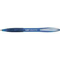 Ручка шариковая Bic автоматическая Atlantis с резиновым грипом Синяя (bc9021322) p