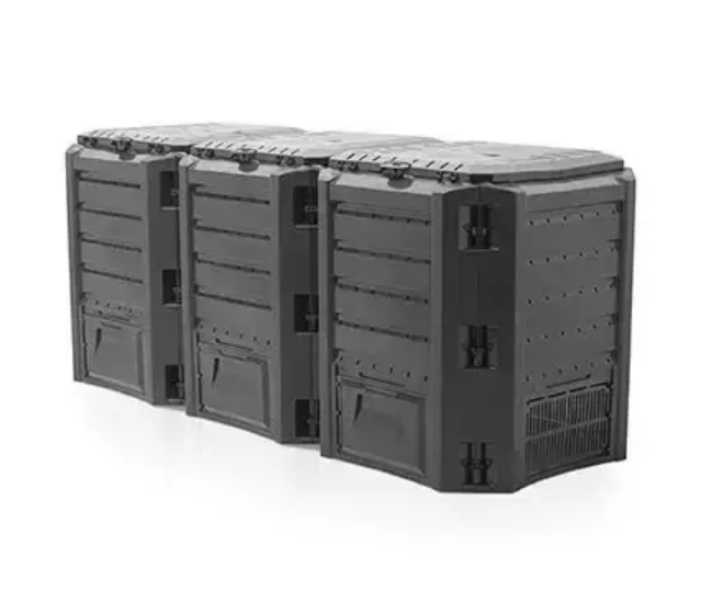 Компостер садовий 1200 л Prosperplast Compogreen PIKSM1200C-S411 3 модулі чорний