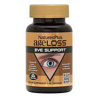 Натуральная добавка Natures Plus AgeLoss Eye Support, 60 капсул CN9737 SP