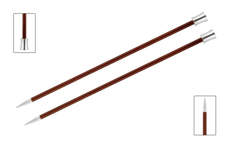 47302 Спиці прямі Zing KnitPro, 35 см, 5.50 мм