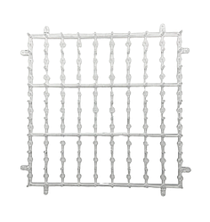 Панель для фотозони ПЛАСТИКОВИЙ ГВІЗДОК - прозора 30*30