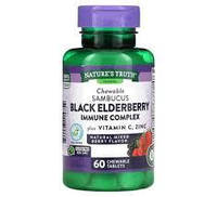 Бузина Nature's Truth Sambucus Black Elderberry 60 таблеток Immune Complex Plus Vitamin C Zinc