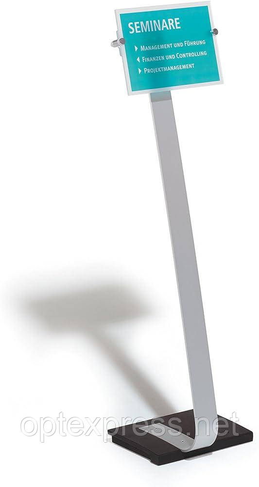 CRYSTAL SIGN stand A4 Підлогова інформаційна табличка DURABLE