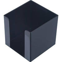 Подставка-куб для писем и бумаг Buromax 90х90х90мм, черный (83033) p