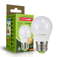 Лампочка Eurolamp LED G45 5W E27 3000K 220V (LED-G45-05273(P)) p