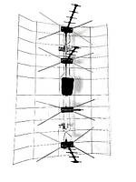 Польская антенна для Т2 наружная с блоком питания и усилителем SWA-9999