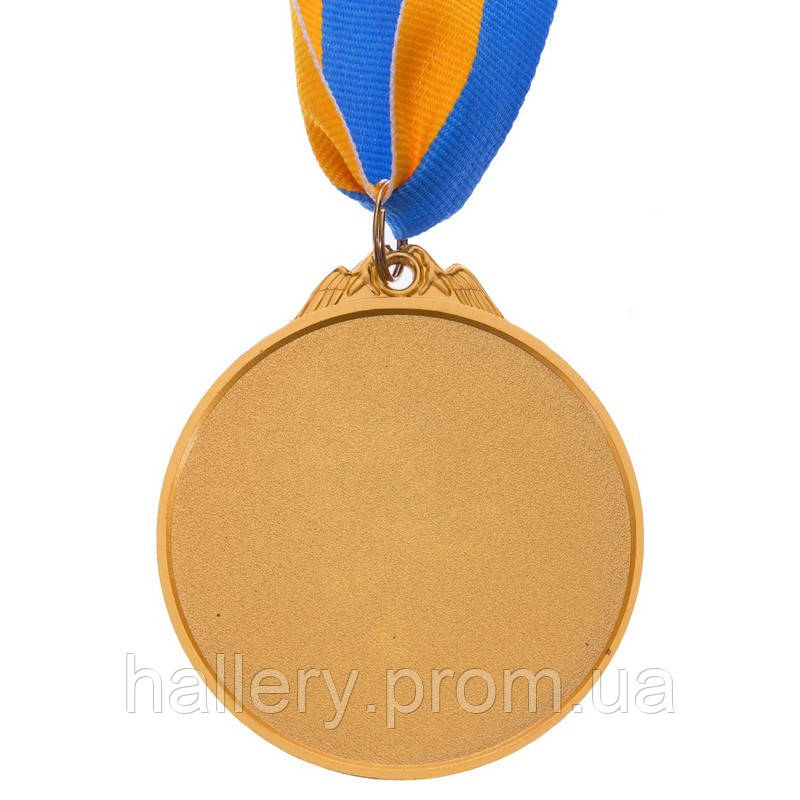 Медаль спортивная с лентой двухцветная Zelart Настольный теннис C-7028 цвет золотой hr - фото 3 - id-p2180757155