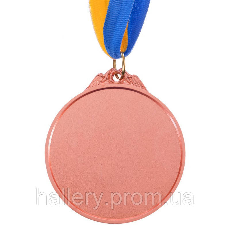 Медаль спортивная с лентой двухцветная Zelart Настольный теннис C-7028 цвет золотой hr - фото 8 - id-p2180757155