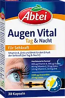 Біологічно активна добавка Abtei Augen Vital Tag & Nacht, 30 шт.