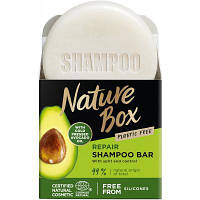 Шампунь Nature Box твердий для відновлення волосся з Оливою Авокадо 85 г (90443046) p