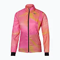 Urbanshop com ua Жіноча бігова куртка Mizuno Premium Aero sangria sunset / evening РОЗМІРИ ЗАПИТУЙТЕ