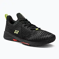 Urbanshop com ua Кросівки для тенісу чоловічі YONEX Sonicage 3 black/lime РОЗМІРИ ЗАПИТУЙТЕ