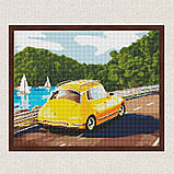 Алмазна мозаїка/вишивка Яскрава подорож з голограмними стразами 40*50 см Ідейка AMO 7735, фото 3