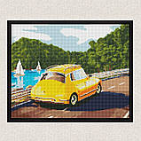 Алмазна мозаїка/вишивка Яскрава подорож з голограмними стразами 40*50 см Ідейка AMO 7735, фото 4