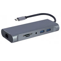 Концентратор Cablexpert USB-C 7-in-1 (A-CM-COMBO7-01) p